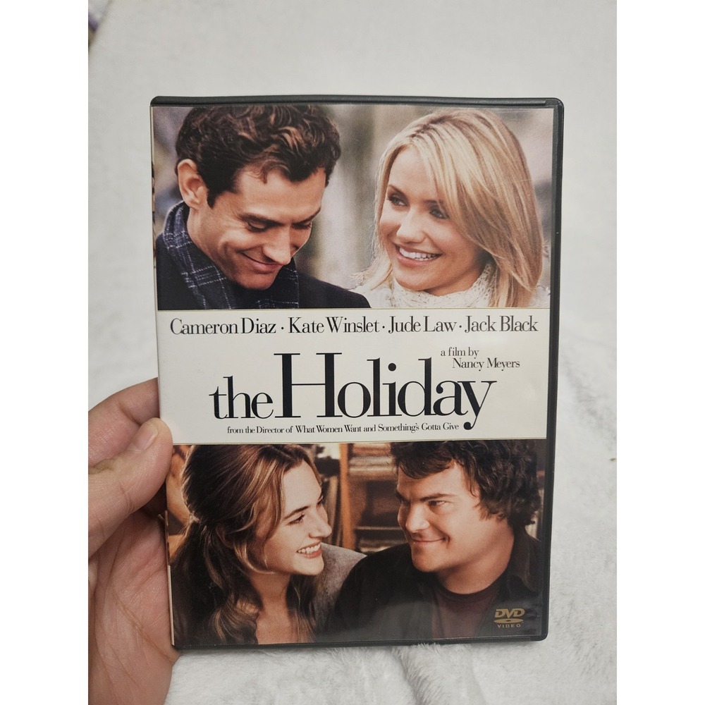 The Holiday DVD Cameron Diaz Kate Winslet Jude Law Jack Black Rom-Com Movie